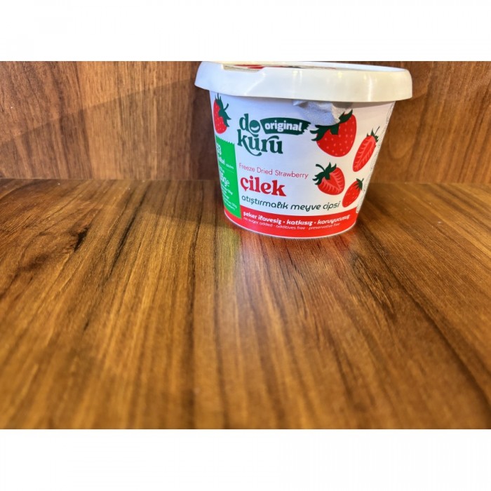 Çilek Atıştırmalık Meyve Cipsi 15gr