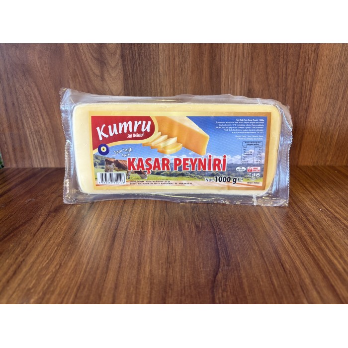 Kumru Tam Yağlı Kaşar Peyniri 1000 gr