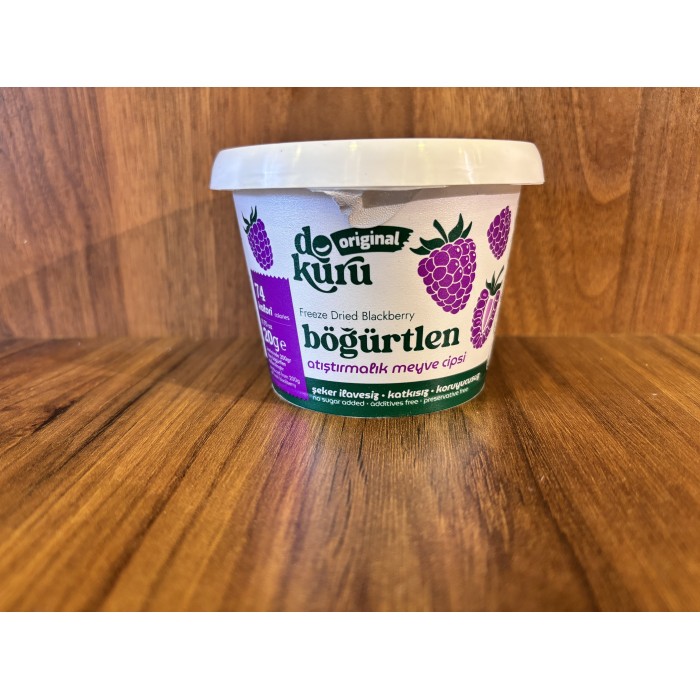 Böğürtlen Atıştırmalık Meyve Cipsi 15gr